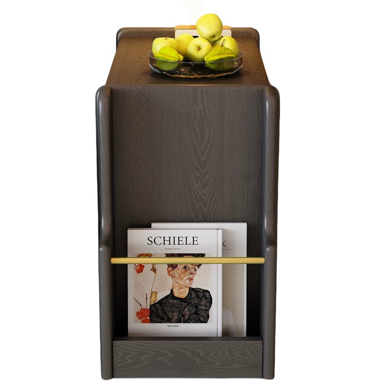 乐琪艺 储物柜胡桃色 个高清大图