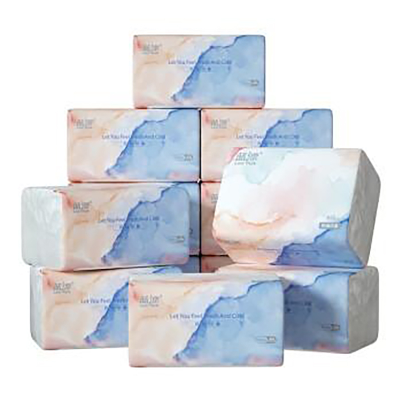 蓝漂(Lampure) 白色抽纸6包 (76抽/包) M码115mm*170mm*304张*4层 柚见你高清大图