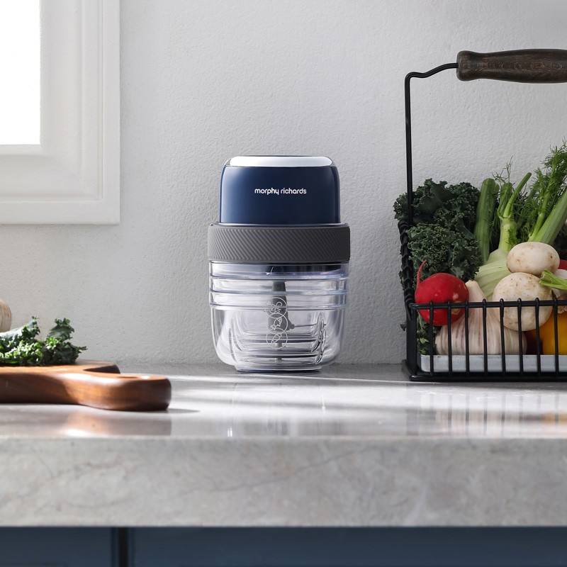 摩飞电器(MORPHY RICHARDS) 无线套娃绞肉机三碗配置 MR9403 140、150、160ml蓝/台