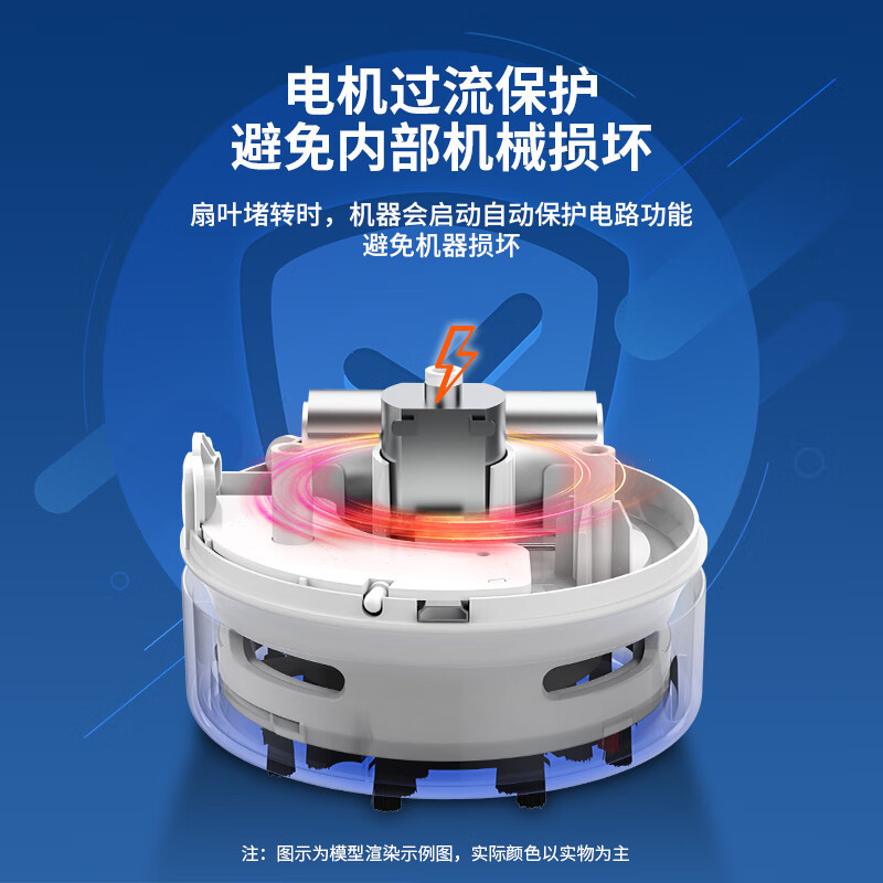 得力NS199-S充电式强吸力桌面吸尘器 夜影灰 迷你键盘除尘清洁助手橡皮屑清洁器
