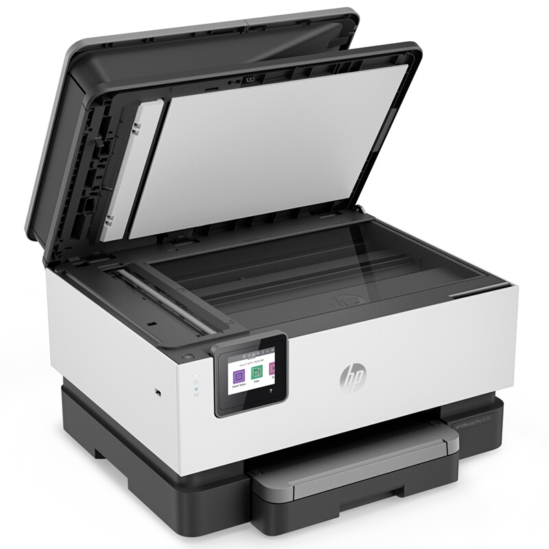 惠普(HP)OfficeJet Pro 9010 商用喷墨彩色无线多功能打印机一体机 复印机扫描传真 自动双面 家用办公高清大图