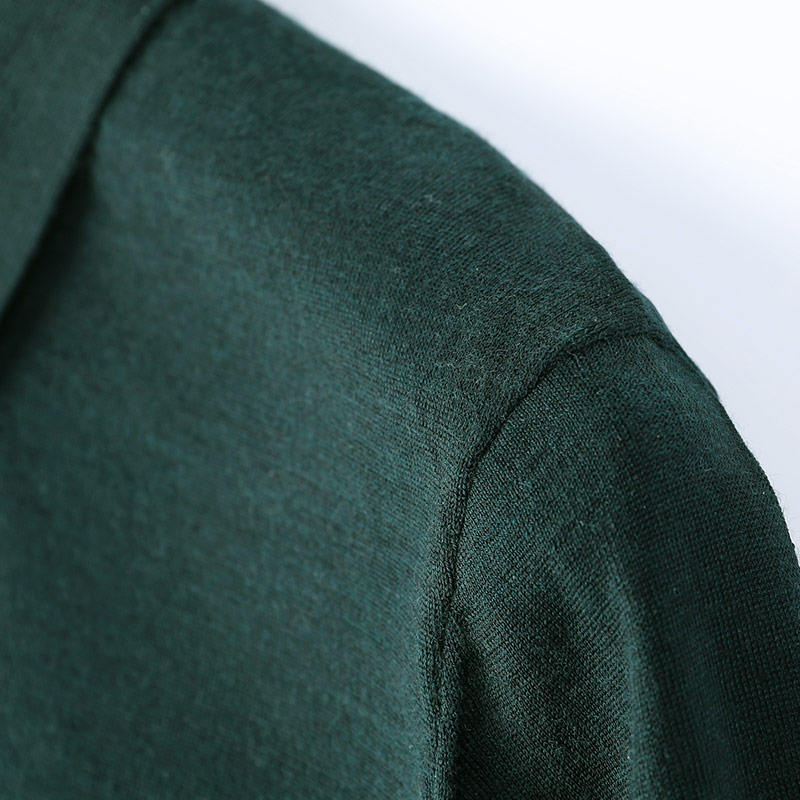 2024春夏短袖保暖山羊绒毛衣专柜精纺款男士短袖纯羊毛T恤衫商务休闲翻领polo衫半袖羊绒毛衣高清大图