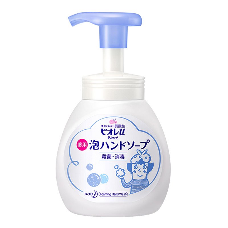 Kao 花王 纯植物弱酸性 抑菌泡沫洗手液 无香型 250ml