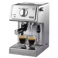 德龙(DeLonghi)ECP36.31家用咖啡机办公室意式泵压式半自动打奶泡 单个装