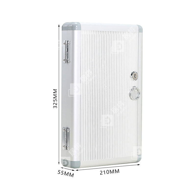 居将 铝合金钥匙箱壁挂钥匙柜钥匙管理箱 24位高清大图