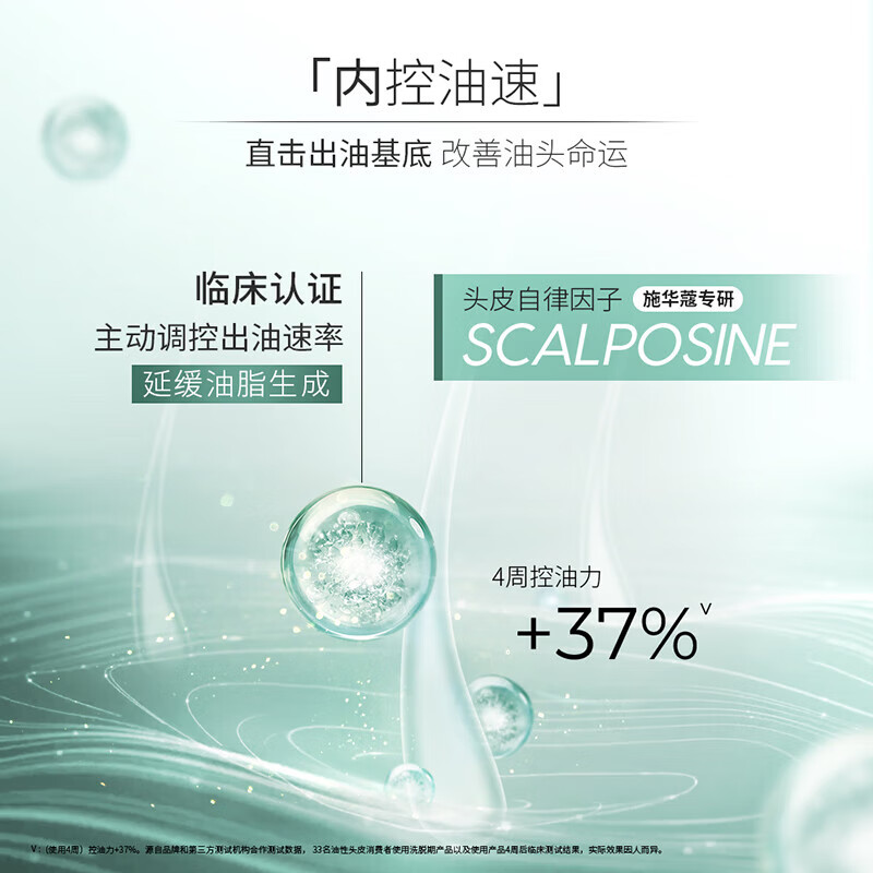 施华蔻(Schwarzkopf) 控油赋源洗发露 600ML高清大图