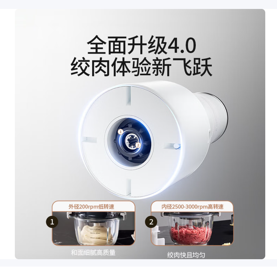膳魔師 和面绞肉机 EHA-5623A 白色(计价单位:台)高清大图
