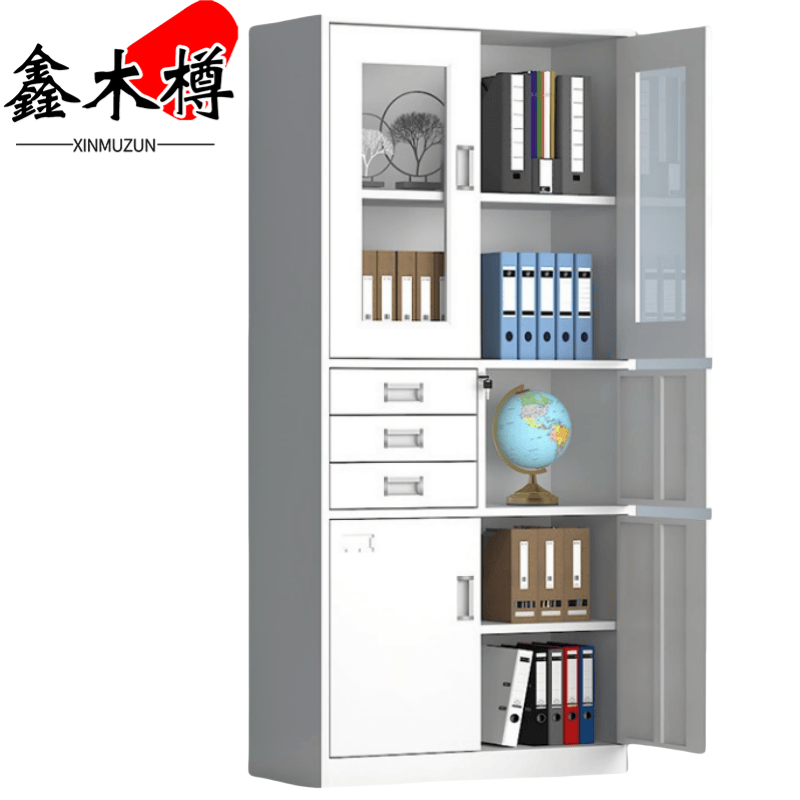 鑫木樽文件柜偏三斗台高清大图