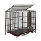 折叠狗笼子中型大型犬金毛边牧拉布拉多小型犬狗笼别墅带厕所室内