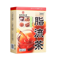 同仁堂脂流茶荷叶茶非减脂茶刮油去脂瘦身流脂菊花决明子养生茶