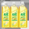 斧头斧头牌AXE油柑白茶柠檬玻尿酸护肤洗洁精涤灵果蔬通用家庭组合装柠檬玻尿酸1kg*3瓶_289
