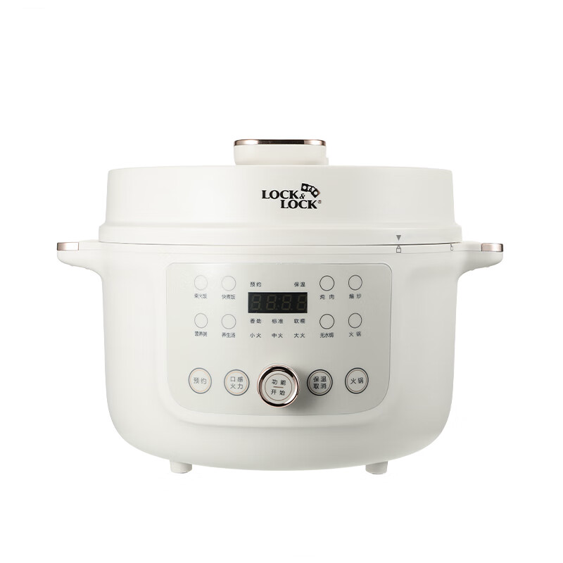乐扣乐扣电压力锅 EJP1647WHT高清大图