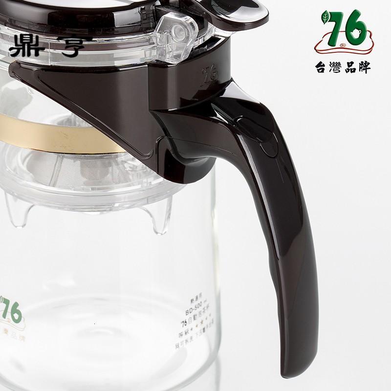 鼎亨台湾76飘逸杯泡茶壶玻璃茶具套装耐高温全过滤可拆洗冲茶器家