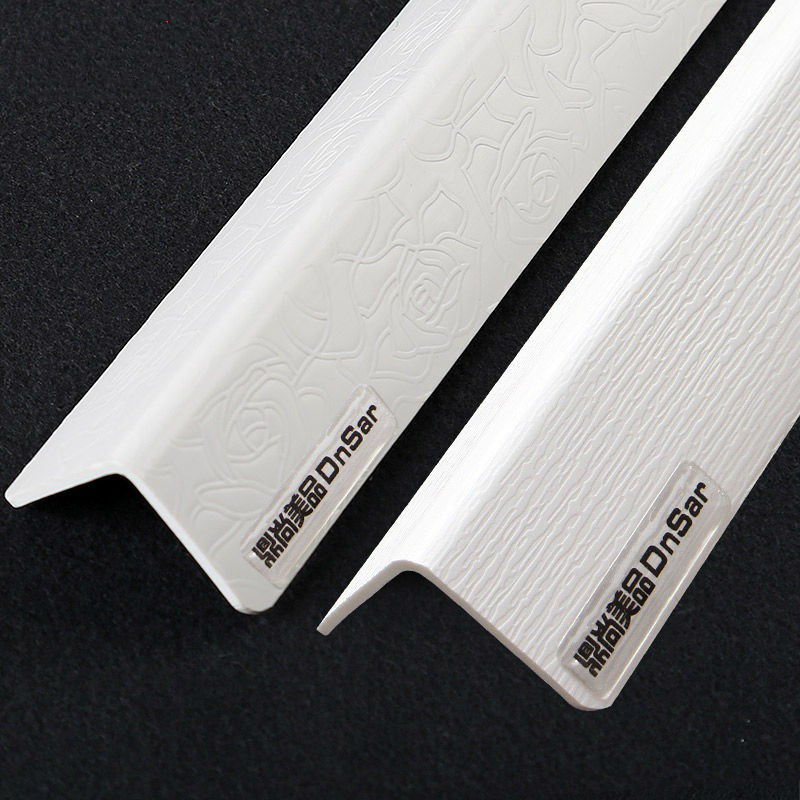 白色光面20宽10米pvc护角条护墙角墙护角防撞条墙角保护条阳角条免