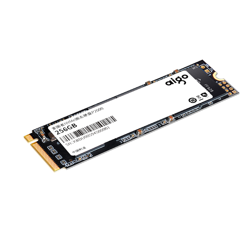爱国者 (aigo) P2000 SSD固态硬盘 1TB 笔记本台式机电脑通用 M.2接口(NVMe协议) 读速可达1800MB/s DIY装机