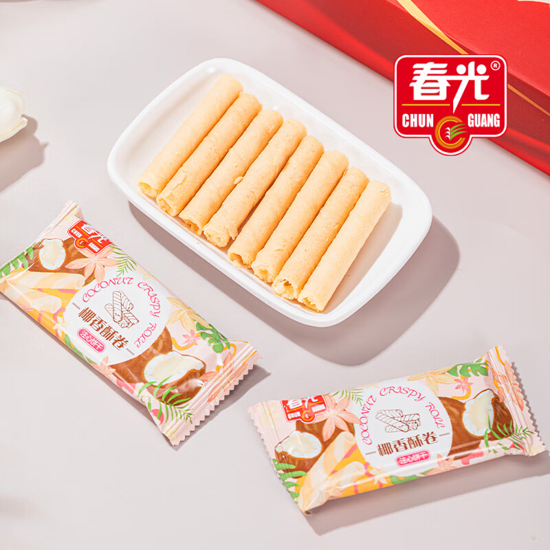 春光 椰香团圆小食套盒288g(单位:盒)高清大图
