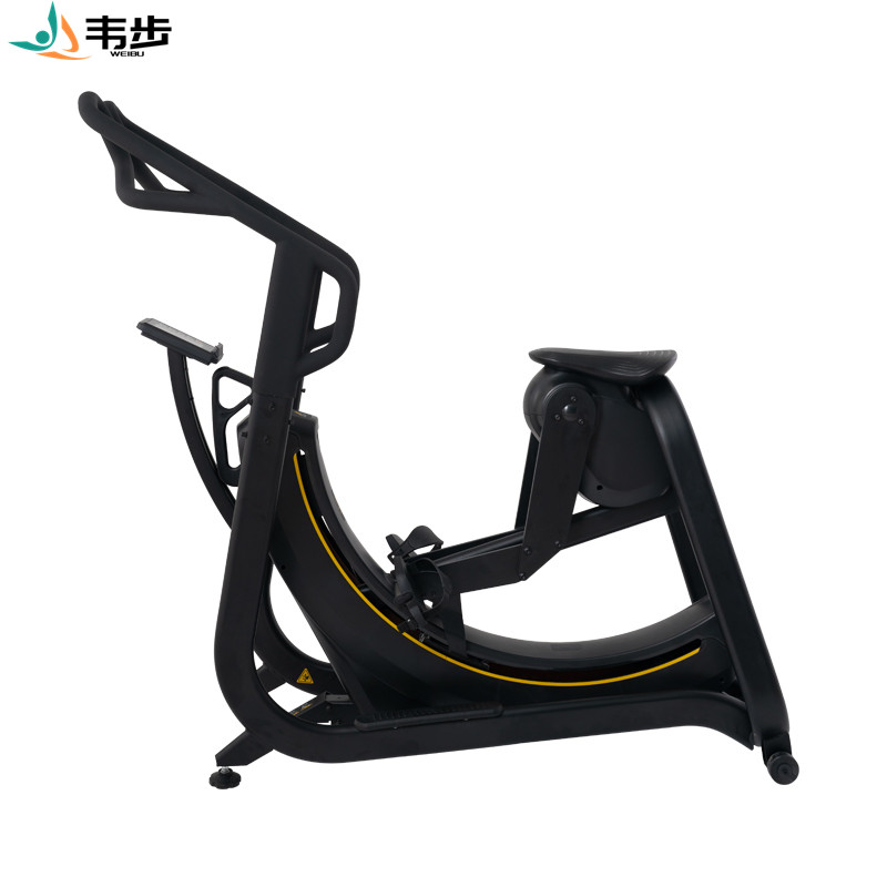 韦步WB-5007曲步滑翔椭圆机商用磁控健身房高抬腿提臀机训练器械 韦步WB-5007曲步滑翔椭圆机