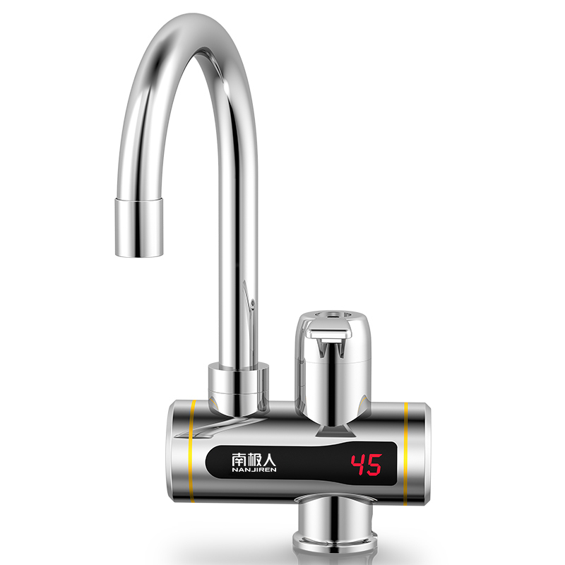 南极人 WM-001-C1 电热水龙头侧进水银色