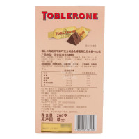 瑞士三角(Toblerone)迷你牛奶巧克力含蜂蜜及巴旦木糖200g/盒