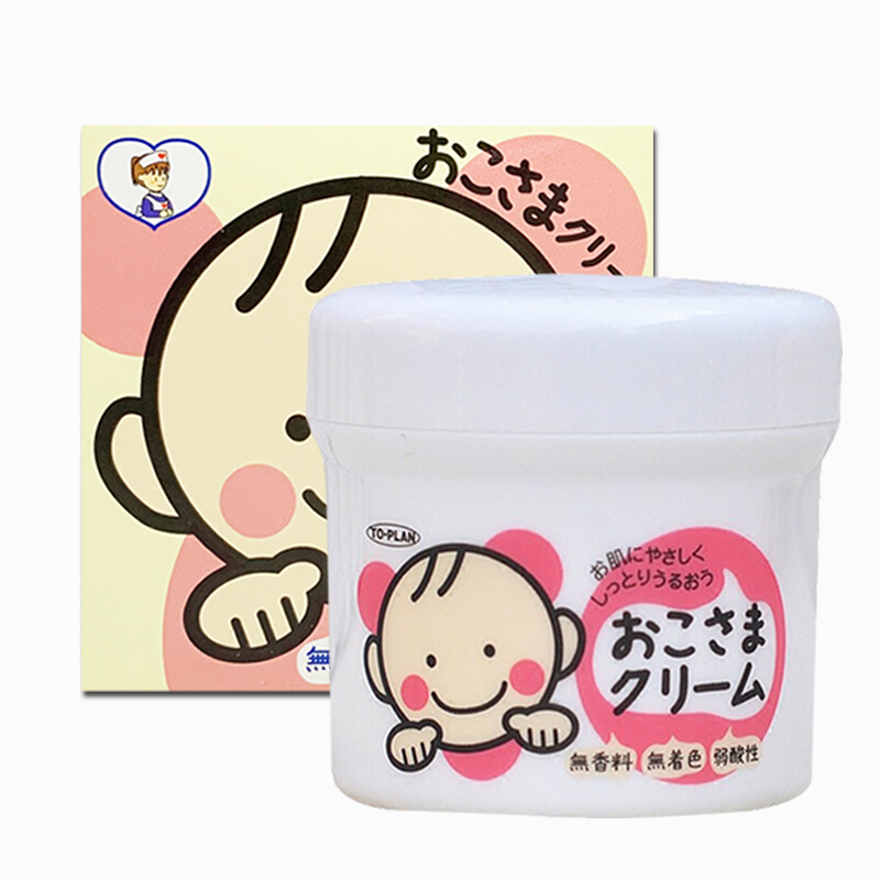 Toplan儿童宝宝面霜 无添加无香料色素保湿面霜弱酸性呵护肌肤防过敏保湿润肤乳霜110g