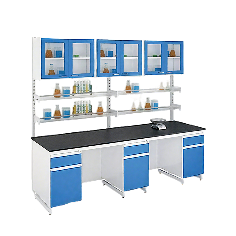 鑫导 实验桌 SYT87-吊柜全木定制 米高清大图