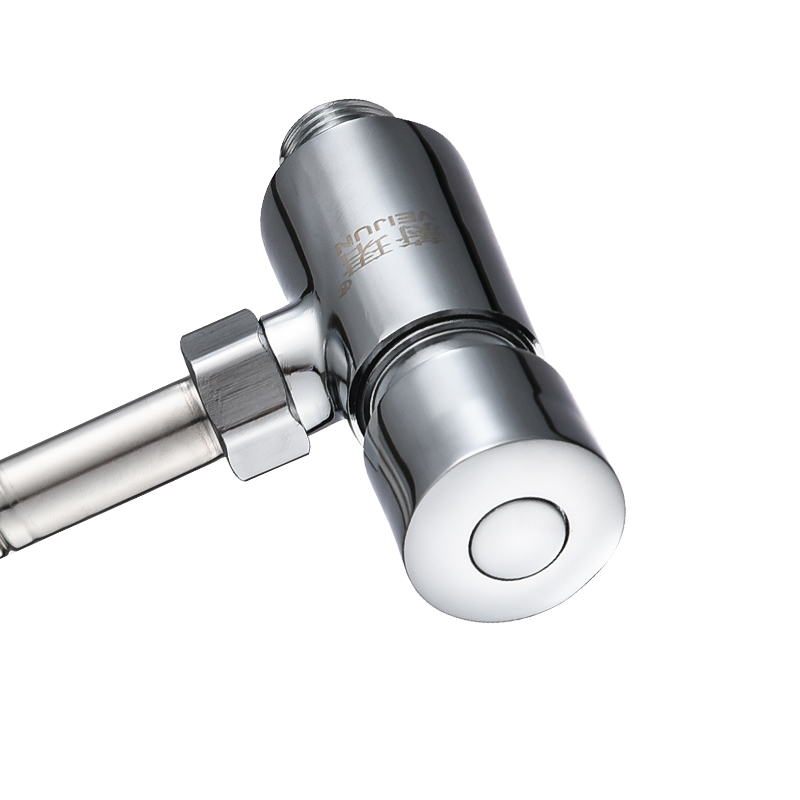 蔚珺暗装按键小便冲洗阀4分DN15mm高清大图