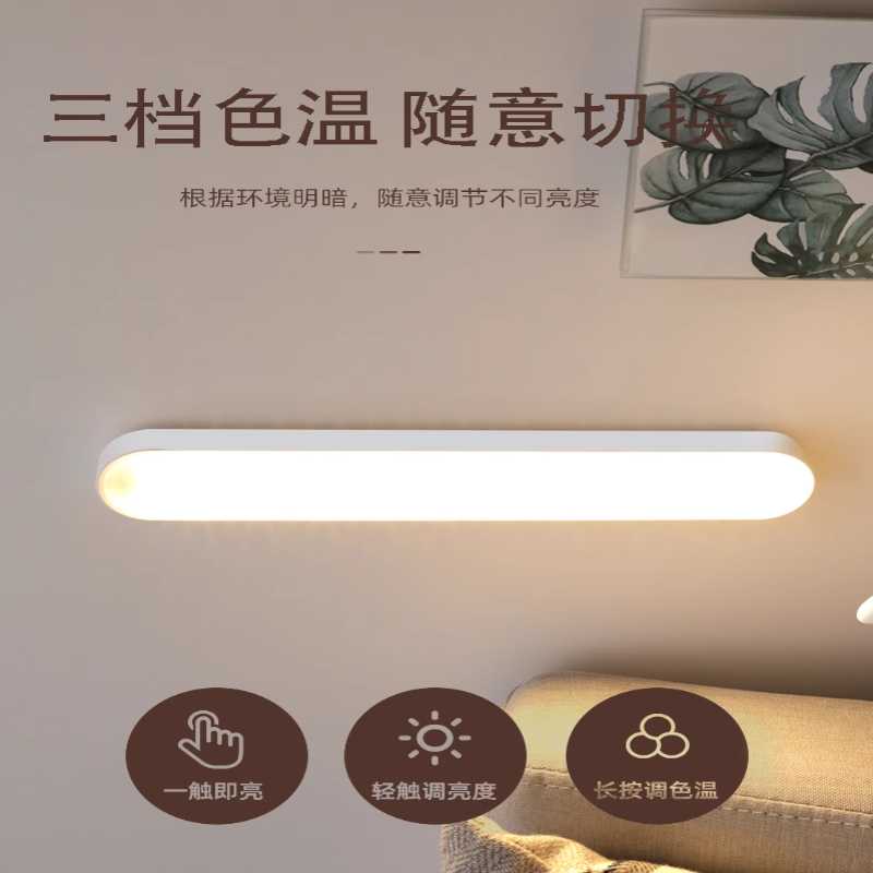 台灯学习专用宿舍灯学生寝室磁吸酷毙灯书桌led护眼灯充电床头灯高清大图