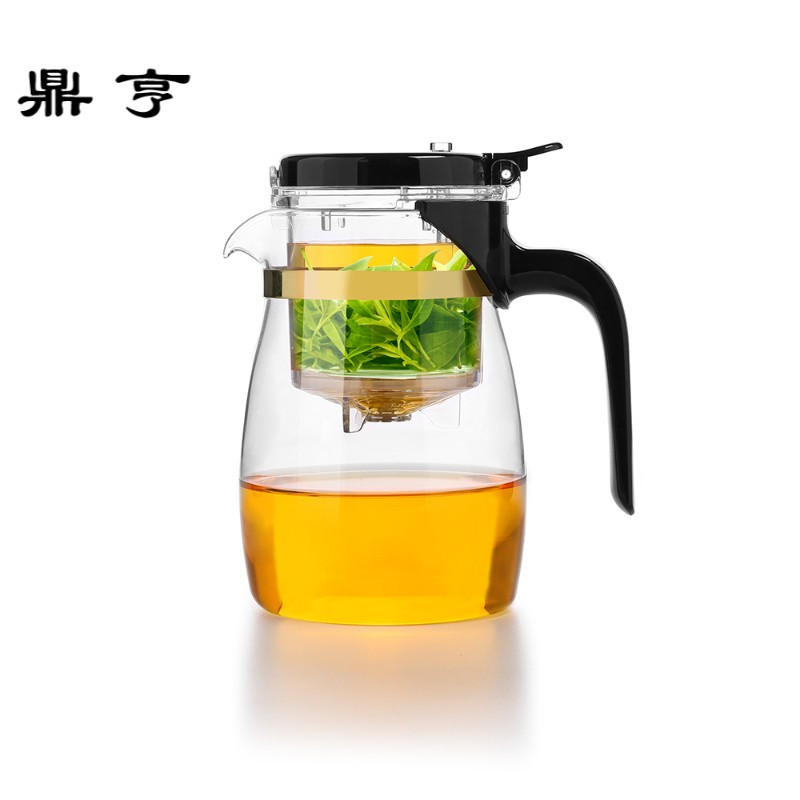 鼎亨台湾品牌FUROOT飘逸杯泡茶壶玻璃茶壶过滤冲茶器家用茶具套装