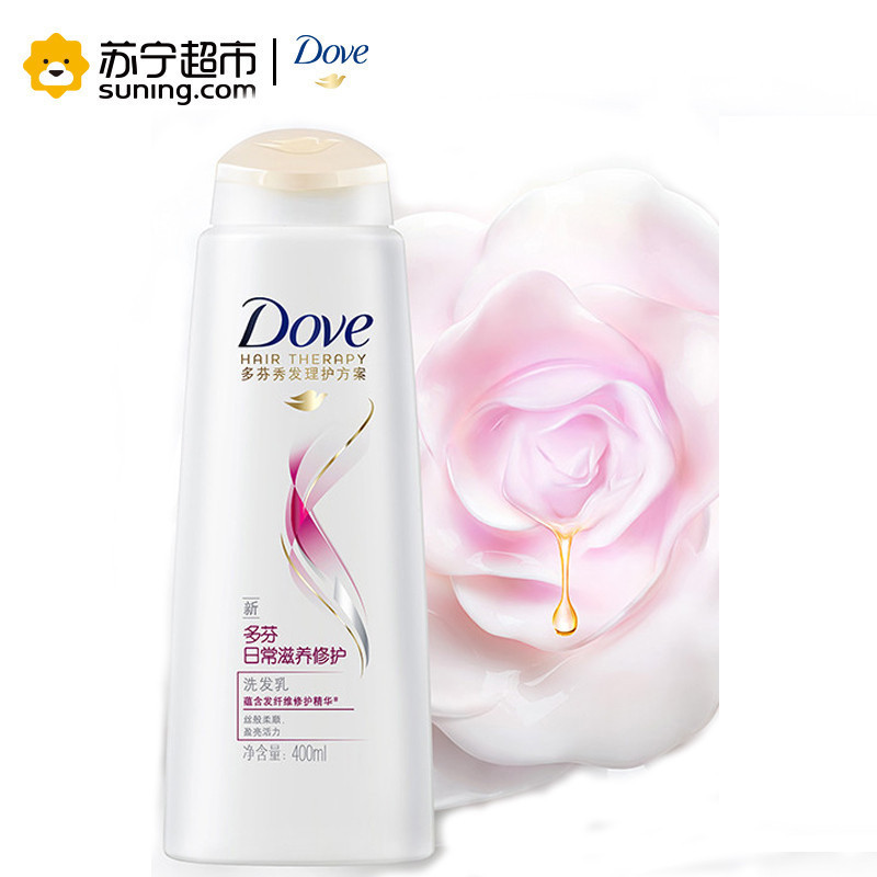 多芬(Dove)日常滋养修护洗发乳400ml[联合利华]