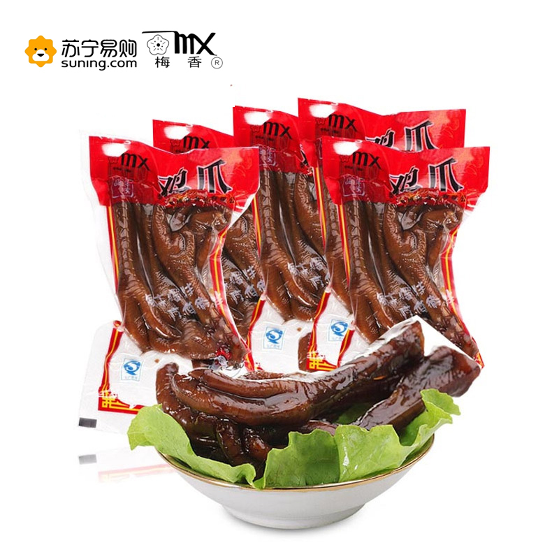 梅香 美味酱卤鸡爪75g