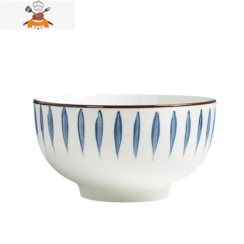 10个碗碟盘套装创意家用陶瓷饭碗面碗日式单个北欧ins餐具米饭碗 敬平