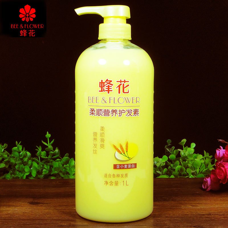 蜂花(BEE & FLOWER) 蜂花柔顺护发素 小麦蛋白营养滋润 1...