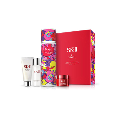 SK-II 神仙水Fantasista歌磨呂限量版红色护肤套盒1盒日版