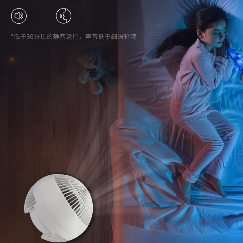 美国西屋(Westinghouse)循环扇SXX07电风扇 家用空气循环扇 落地空调伴侣低噪风扇 定时遥控自然风