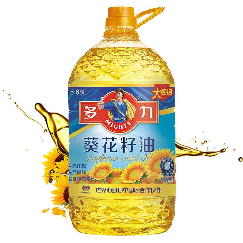 多力 葵花籽油5.68L