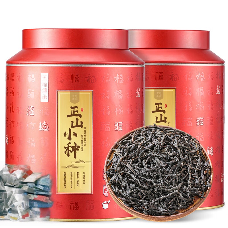 小茶日记JCRJ-zsxz小茶日记正山小种红茶300g独立包装60小泡礼盒装