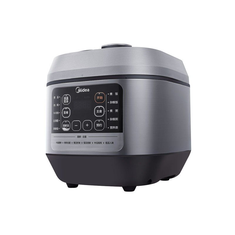 美的(Midea)电压力锅MY-60Q5-520电高压锅压力锅6升大容量家用智能压力煲双胆煮饭炖菜锅