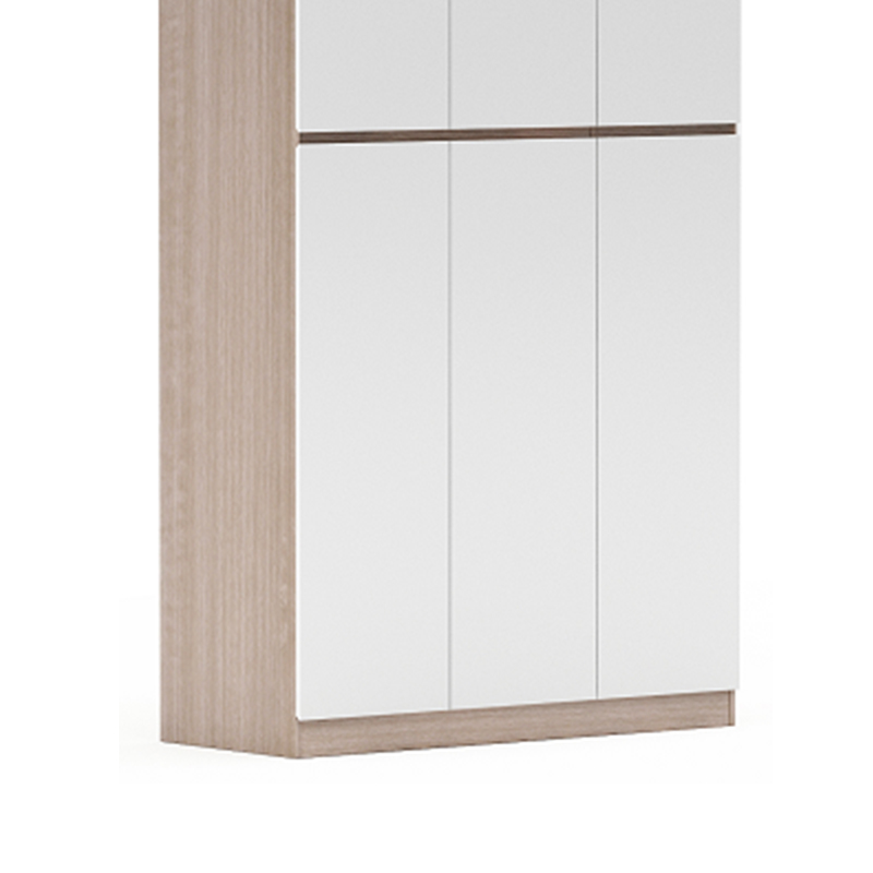 臻远 ZY-GYJJ17 公寓套房家具 宿舍家具三门衣柜衣物收纳柜高清大图