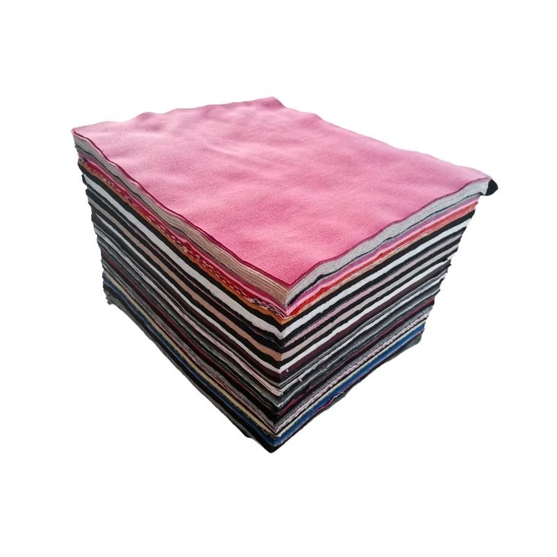 浪伍擦机布 杂色/千克