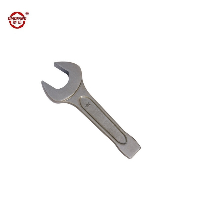 桥防(QIAOFANG) QF3304 中泊集团钢制德标敲击呆扳手 24mm