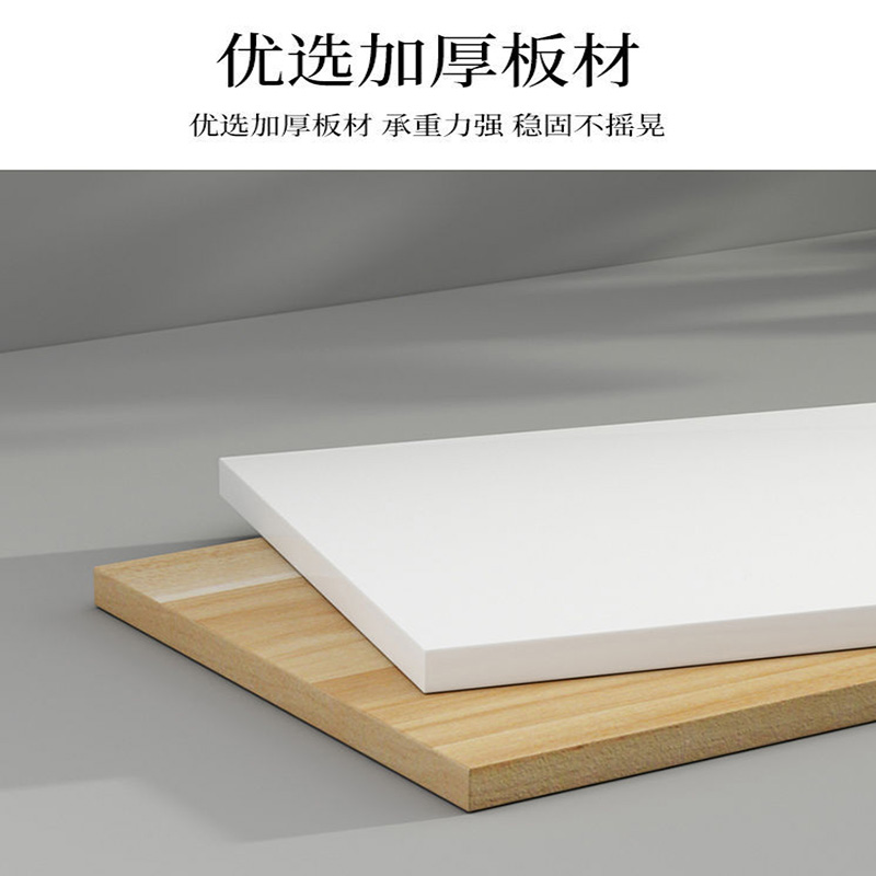 小窝厘 家用吧台桌客厅高吧台桌 靠墙160*35*100 原木色+3椅子高清大图