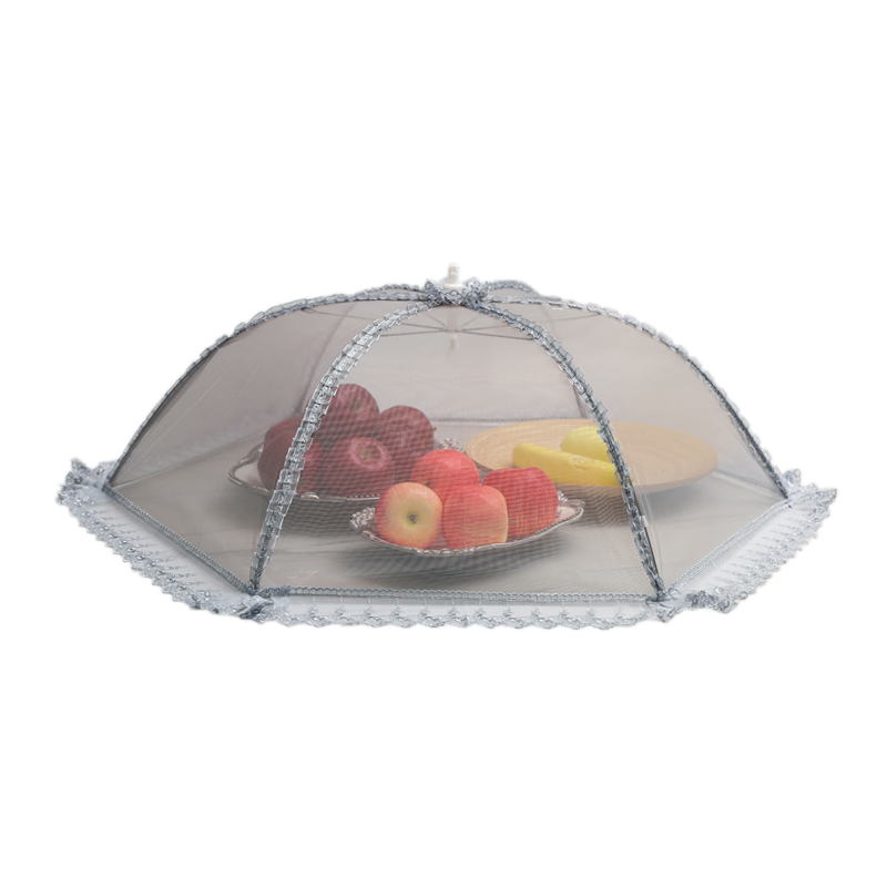 可折叠菜罩微孔透气纱罩防苍蝇盖菜罩家用盖菜罩防尘罩
