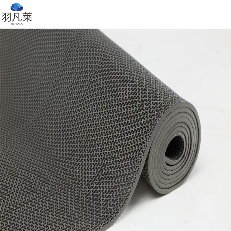 S型镂空地垫4.5mm厚 0.9*15米/卷 卷高清大图