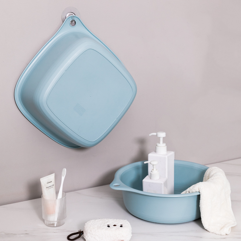 禧天龙(Citylong) 极简方圆水盆三件套 P-1010蓝色高清大图