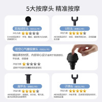 翔宇医疗 肩颈腰腿全身按摩器专医用级筋膜枪 【经典款】102C红色+5按摩头