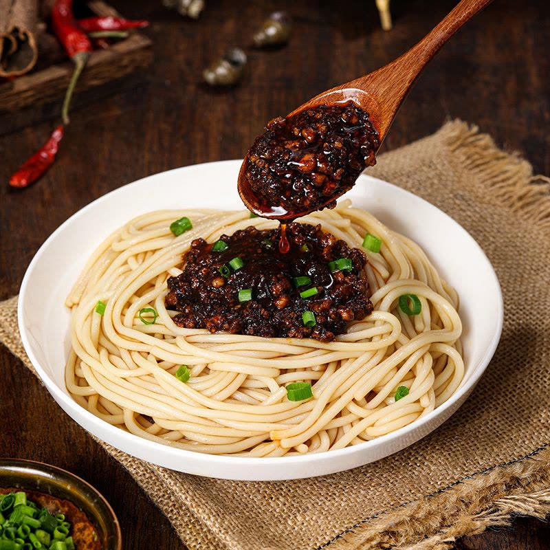 好欢螺干拌原味螺蛳粉310克*3袋柳州特产酸辣米线速食方便面粉丝图片