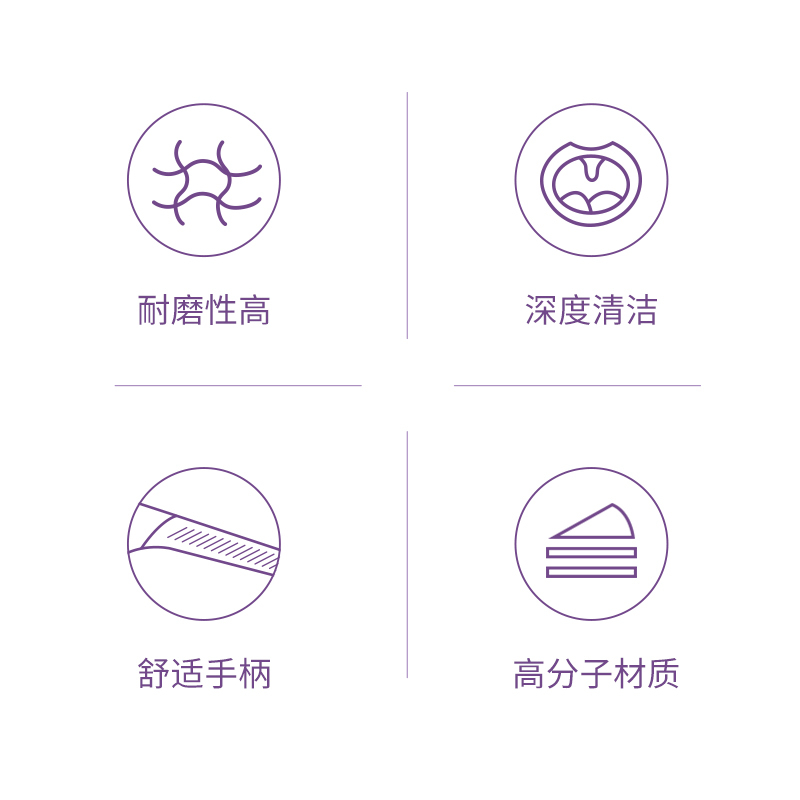 阅紫About Purple护理(消)成人款牙线 50支*3盒牙线棒剔牙清洁牙缝细滑圆线成人家用外出携带
