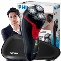 飞利浦（PHILIPS）剃须刀电动 男士刮胡刀 胡须刀 进口三刀头 刮胡子须刀 全身水洗电须刀 FT688/14
