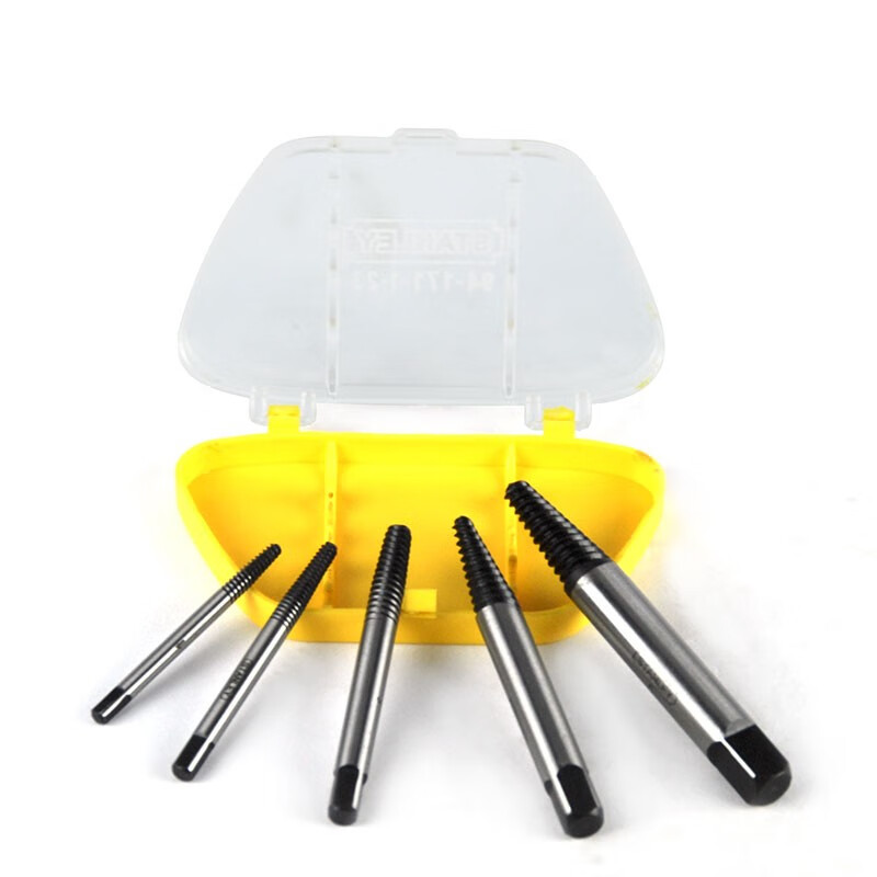 欧克 Ouke 断头螺丝取出器双头断丝取出器多规格取水管三角阀工具(六件套 4-25mm)高清大图