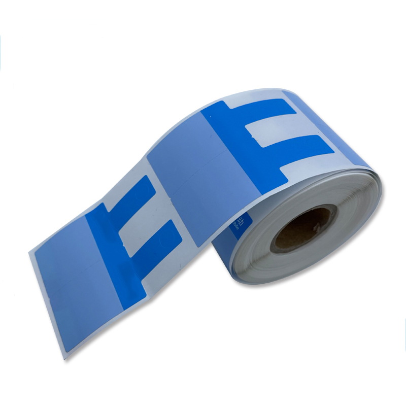 润达讯 RDX50-65-140X 标签纸 50*65mm 不易脱落 可定制移动logo 140片/卷 1卷 蓝色